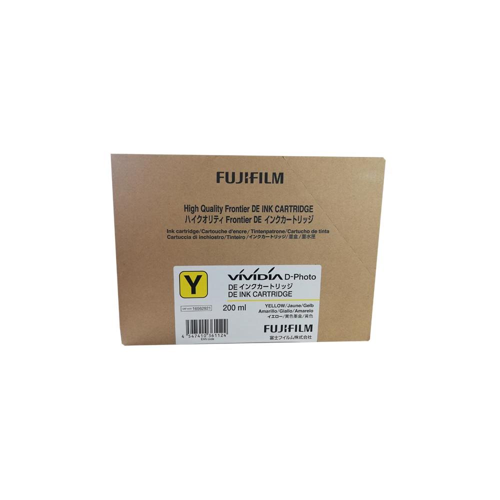 Fuji Frontier DE100 Mürekkep Kartuş – Yellow (Y) - DE100 Cartridge 200ml